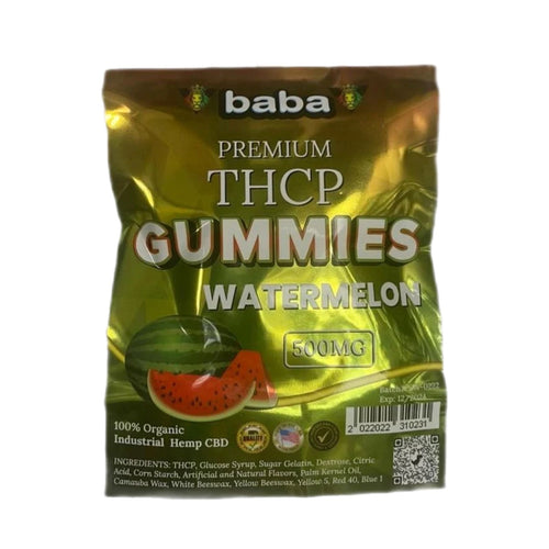 Baba THCP Watermelon Gummy Rings 100mg each | Best THCP Watermelon Gummies 500mg | Baba - THCP Premium Watermelon Gummies 100mg per piece | THCP Watermelon Gummies for $19.99 | Strongest THCP gummies 100mg each | THCP Gummies on Sale | CBD Direct Solutions