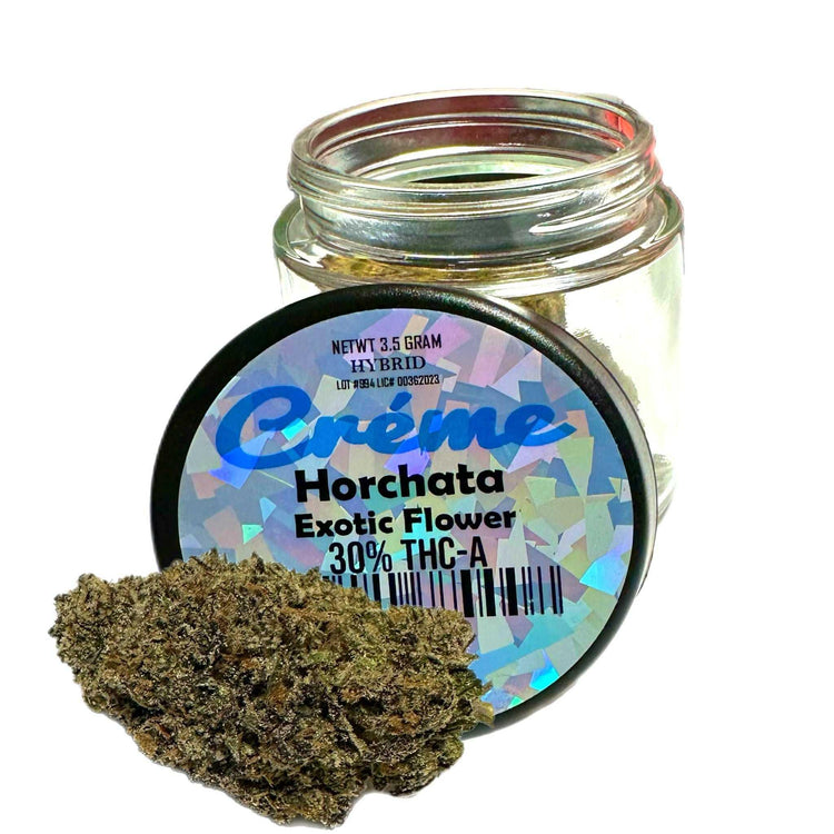 Crème Exotic Horchata THCA Flower 3.5g/30% | Creme Exotic Indoor THCA Flower | CBD Direct Solutions