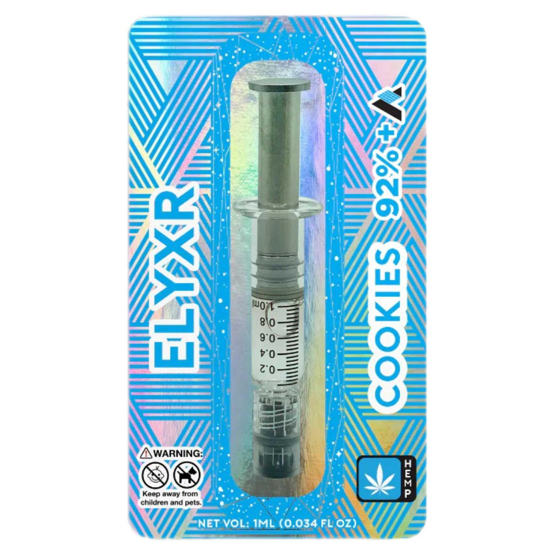 Elyxr Delta-8 THC Cookies Distillate Syringes 92%/1ml | Elyxr Delta-8 concentrate syringes | CBD Direct Solutions