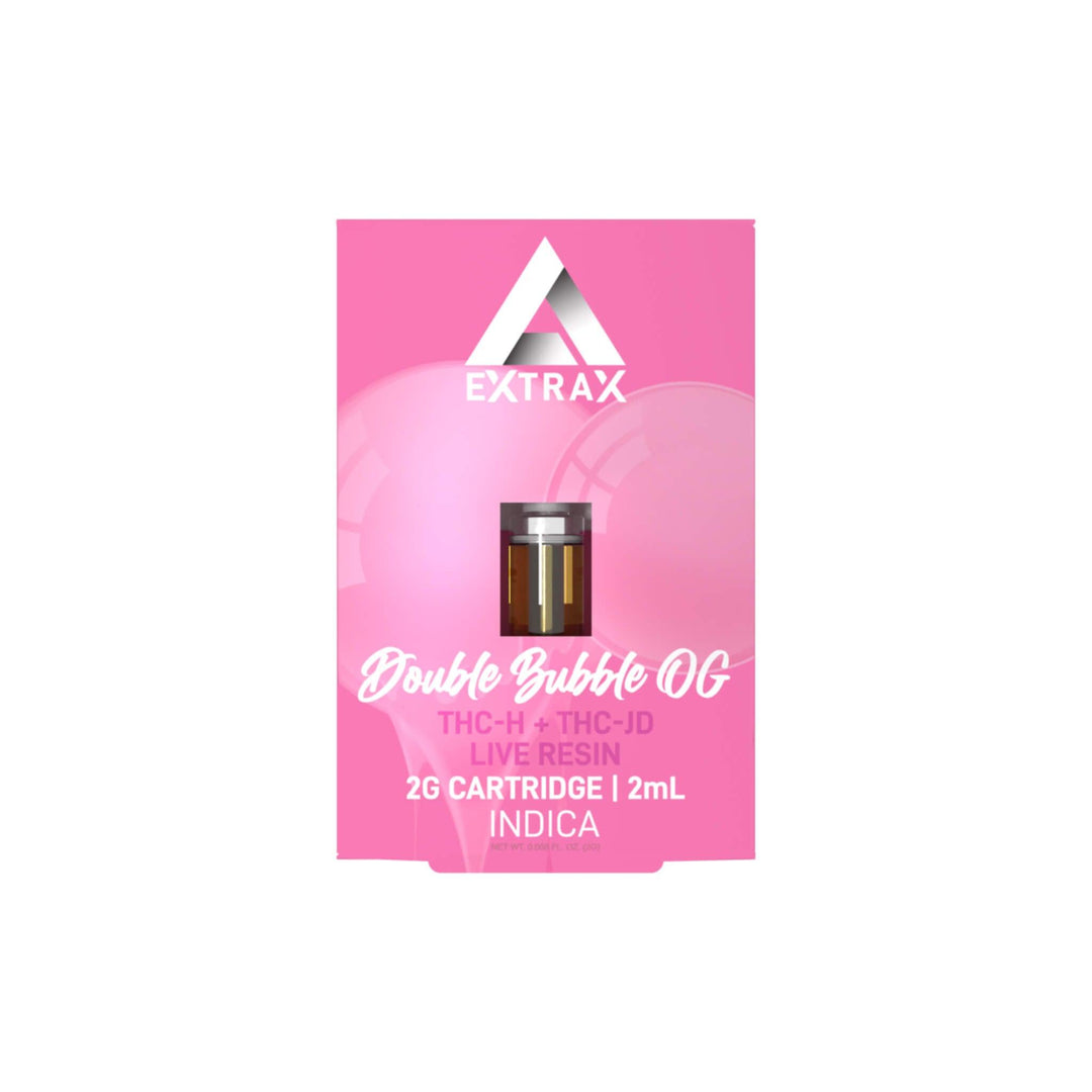 Lights Out THCh and THCjd Live Resin - Double Bubble OG Vape Cartridges 2g | Double Bubble (Indica) Live Resin Vape Carts 2ml | Lights Out - Quintuplet Live Resin Blend - Double Bubble OG (Indica) | Delta Extrax - Lights Out - THCP, THCh, THCjd, Delta-8, Delta-10 THC Live Resin Vape Carts | Double Bubble Lights Out 2-gram Cart | CBD Direct Solutions