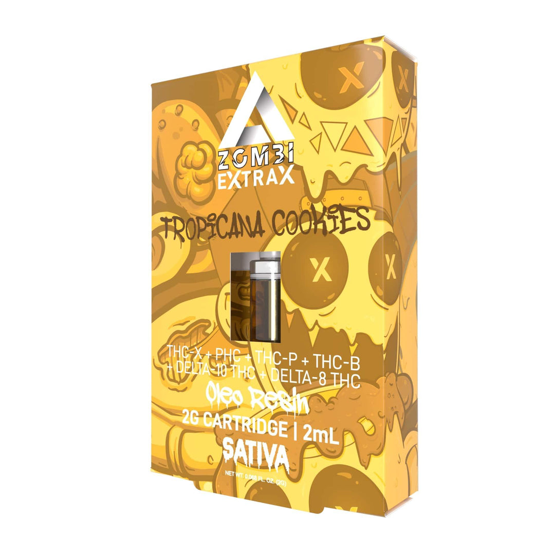 Zombi Extrax Tropicana Cookies (Sativa) Vape Cart 2g | Extrax Zombi Oleo Resin Carts 2g/2ml | CBD DIrect Solutions