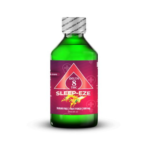 Delta 8 Syrup - Sugar Free Sleep-Eze 500mg | CBD Direct Solution