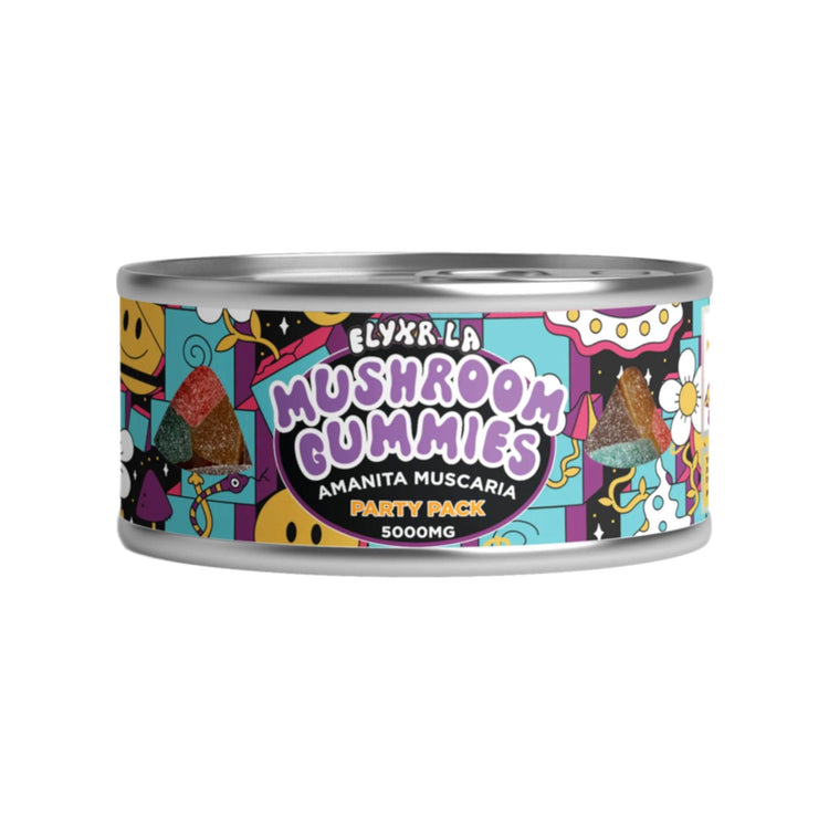 Elxyr Mushroom Gummies 5000mg | ELYXR LA Amanita Muscaria Gummies - 500mg per gummy | Best Mushroom Gummies Online | Mushroom Gummy Party Pack | Mushroom Gummies - 10-pieces per pack | Legal Mushroom Gummies | CBD Direct Solutions