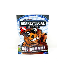 Load image into Gallery viewer, Bearly Legal THC-O Blue Razz Gummies 20mg | Buy Bearly Legal THC-O Blue Razz Gummies | CBD Direct Solution
