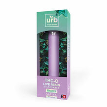 Load image into Gallery viewer, Urb THC-O Live Resin Gruntz XL Disposable Vape | Urb THCO Live Resin Disposable Vape Pen 2 gram | CBD Direct Solutions
