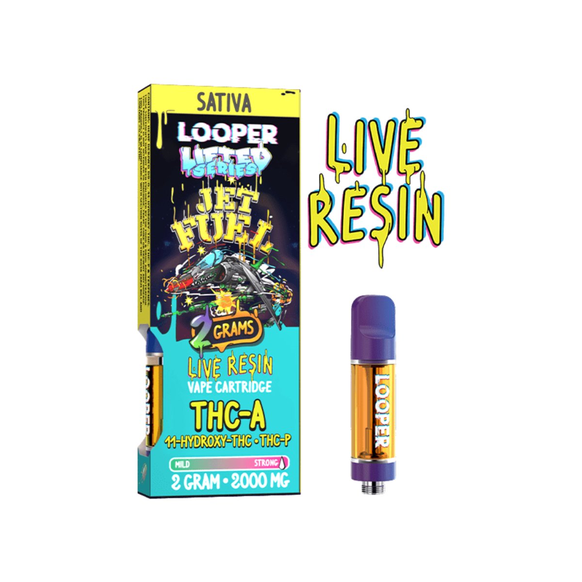 THCA Live Resin Blended Vape Carts - CBD Direct Solutions