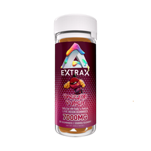 Load image into Gallery viewer, Adios THCA+D9p (THCP)+D8 Live Resin Gummies 7000mg | Adios Extrax Gummies - Passion Punch | Extrax Adios Passion Punch Gummies 350mg gummy/7000mg | THCA, Delta-9P, and Delta-8 Live Resin Gummies 20 pieces per jar | Adios Gummies - Passion Punch 350mg | Adios Blend - Passion Punch 7000mg edible gummies | CBD Direct Solutions  
