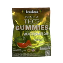 Load image into Gallery viewer, Baba THCP Watermelon Gummy Rings 100mg each | Best THCP Watermelon Gummies 500mg | Baba - THCP Premium Watermelon Gummies 100mg per piece | THCP Watermelon Gummies for $19.99 | Strongest THCP gummies 100mg each | THCP Gummies on Sale | CBD Direct Solutions
