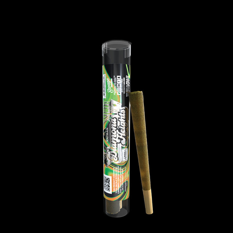 Delta Extrax Diamond Heights THCA Exotic Gorilla Glue Prerolls 1.3 grams (2PK) | Extrax Diamond Heights THCA Exotic Gorilla Glue Hybrid Prerolls 2-pack | Gorilla Glue THCA Exotic Indoor Flower Pre-rolls 25.70% potency/2ct | CBD Direct Solutions