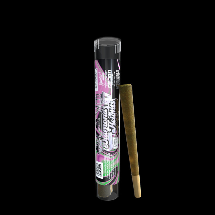 Delta Extrax Diamond Heights THCA Exotic Watermelon Kush Prerolls 1.3 grams (2PK) | Extrax Diamond Heights THCA Exotic Watermelon Kush Indica Prerolls 2-pack | Watermelon Kush THCA Exotic Indoor Flower Pre-rolls 25.67% potency/2ct | CBD Direct Solutions