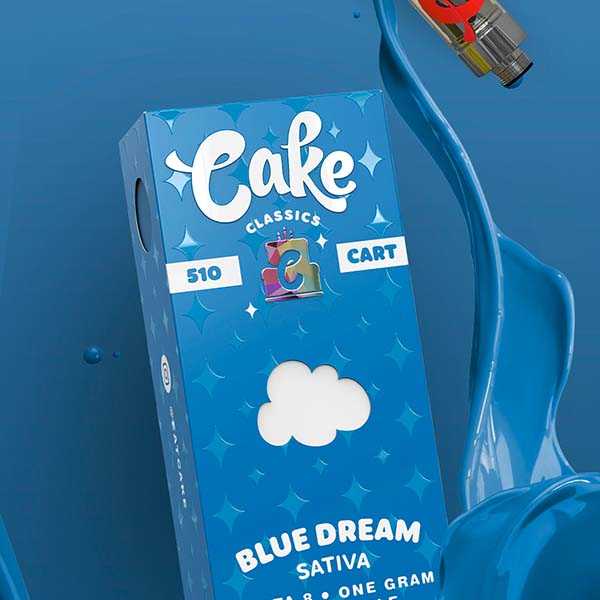 Delta 8 Carts - Cake 940mg 1g CBD Direct Solutions Cake