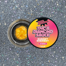 Load image into Gallery viewer, Delta Munchies THCA Dabs - Sunset Sherbet (Hybrid) | Sunset Sherbet THCA Diamond Sauce by Delta Munchies | THCA Diamond Sauce 1-gram | THCA Sunset Sherbet Dabs 1g | THCA Diamond Hybrid Dabs 1ml | Delta Munchies THCA Diamond Concentrates | CBD Direct Solutions
