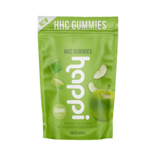 Load image into Gallery viewer, Happi HHC Gummies - Green Apple | Green Apple HHC Gummies by Happi | HHC Sour Apple Gummies 250mg | Happi HHC Gummies 25mg per gummy | Happy HHC Green Apple Gummies 10-count | Best HHC Gummies | HHC Sour Apple Gummies | CBD Direct Solutions
