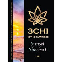Load image into Gallery viewer, Delta 8 THC 3CHI Sunset Sherbert Vape Carts 1 ml | CBD Direct Solution
