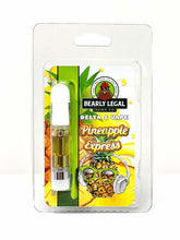 Load image into Gallery viewer, Bearly Legal - Delta 8 THC $19.99 Vape Carts - Pineapple Express | Bearly Legal Delta-8 THC - Pineapple Express Vape Cartridges 1 ml | Bearly Legal Delta 8 Vape Carts - Pineapple Express 1000mg 1ml | Bearly Legal - Delta-8 THC Pineapple Express - Now $19.99 | CBD Direct Solution
