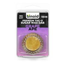 Load image into Gallery viewer, THC-O Grape Ape Sugar Dabs | Binoid THC-O Concentrated Wax Dabs 1000mg 1g | CBD Direct Solution
