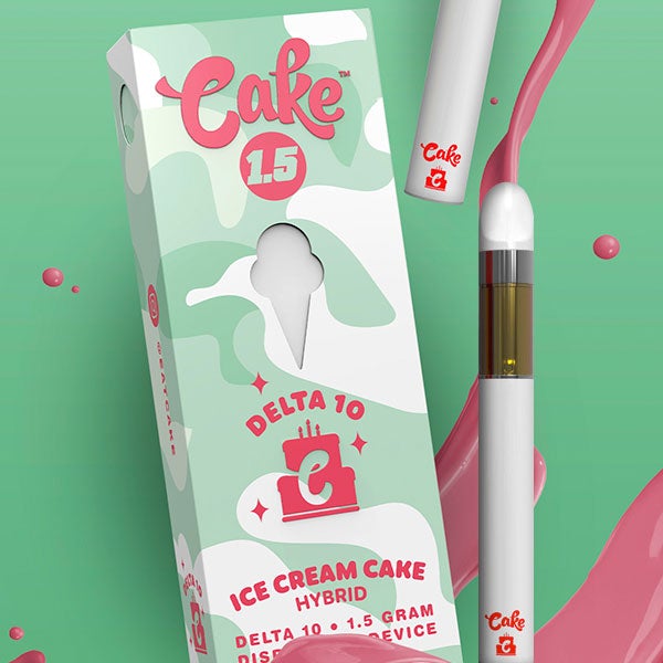 Cake Delta 10 Disposable Vape Pens 1.5g | CBD Direct Solutions