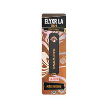 Load image into Gallery viewer, Elyxr THCO Maui Wowie Disposable 2ml/2g | Elyxr THC-O Maui Wowie 2000mg Disposable Vape Devices | ELYXR LA THCo Disposable Vapes 2 gram | ELYXR THCO-acetate in a 2-gram pen | Elyxr Maui Wowie Disposable Vape Devices 2000mg | CBD Direct Solutions
