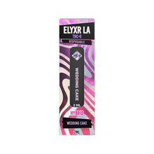 Load image into Gallery viewer, Elyxr THCO Disposable 2ml/2g | Elyxr THC-O Wedding Cake 2000mg Disposable Vape Devices | ELYXR LA THCo Disposable Vapes 2 gram | ELYXR THCO-acetate in a 2-gram pen | Elyxr Wedding Cake Disposable Vape Devices 2000mg | CBD Direct Solutions
