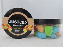 Load image into Gallery viewer, JUST CBD Gummies Sour Worms and Sour Bears | CBD Direct Solutions
