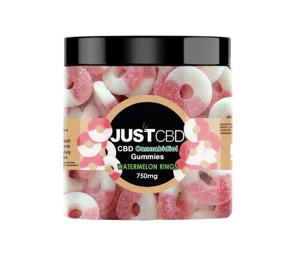JUST CBD Watermelon Rings 750mg for Sale | CBD Direct Solutions