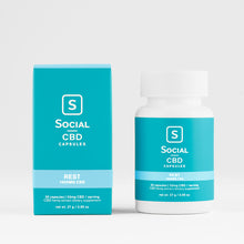 Load image into Gallery viewer, Buy Social CBD Rest Capsules 1000mg | CBD Direct Solution
