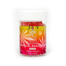 Load image into Gallery viewer, Urb Delta 9 THC Vegan Gummies - Tropical Raspberry | Urb Extrax Delta-9 Tropical Raspberry Vegan Gummies | Urb Delta-9 THC Gummies 250mg | CBD Direct Solution
