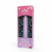 Load image into Gallery viewer, Urb THC-O Live Resin Cupcake Kush Disposable Vape | Urb THCO Live Resin XL Disposable Vape Pen 2 gram | CBD Direct Solutions
